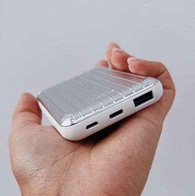 Портативна Батарея WUW Y103 MagSafe 5000mAh з магнітною бездротовою зарядкою Gold - ash-mobile.com.ua - фото 7