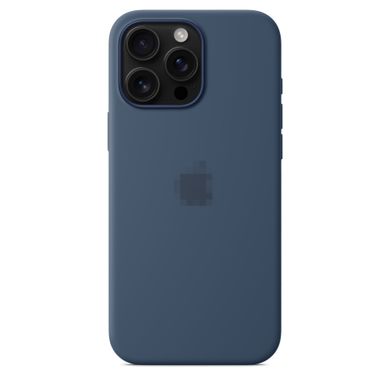 Чехол Silicone Case with MagSafe OEM для iPhone 16 PRO MAX Denim - ash-mobile.com.ua - фото 4