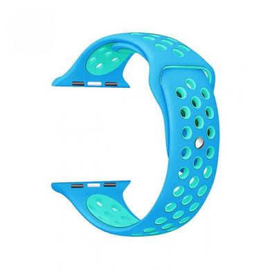Ремешок Nike Sport Band для Apple Watch 42mm | 44mm | 45mm | 49mm Blue/Light Blue купить