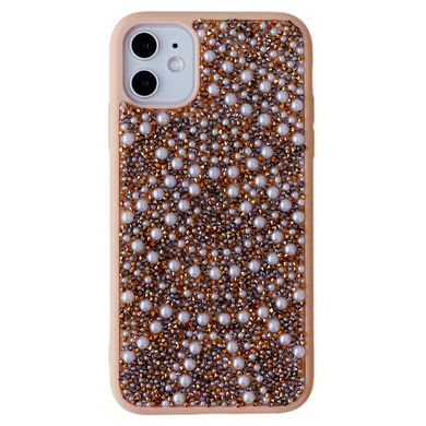 Чохол Bling World Grainy Diamonds для iPhone 11 Бісер/Камінці Gold - ash-mobile.com.ua - фото 1