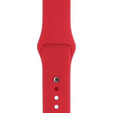 Ремешок Silicone Sport Band для Apple Watch 42mm | 44mm | 45mm | 49mm Product Red размер S купить