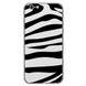 Чохол прозорий Print Zebra для iPhone 6 | 6s