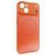 Чохол Nofelet AG Glass with MagSafe для iPhone 14 Orange - ash-mobile.com.ua - фото 1