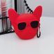 Чохол 3D для AirPods PRO Bulldog Red