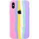 Чехол Rainbow Case для iPhone XS MAX Pink/Glycine