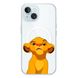 Чохол прозорий Print Lion King with MagSafe для iPhone 13 MINI Simba Evil