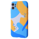 Чехол WAVE NEON X LUXO Minimalistic Case для iPhone 11 Blue/Yellow - ash-mobile.com.ua - фото 1