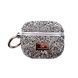 Чехол Bling World Grainy Diamonds для AirPods 4 Silver