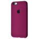 Чохол Silicone Case Full для iPhone 6 | 6s Marsala