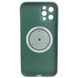 Чохол AG-Glass Matte Case with MagSafe для iPhone 12 PRO Cangling Green