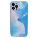 Чехол Glass Watercolor Case Logo new design для iPhone XR Cloud Purple купить