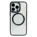 Чохол Matte Frame MagSafe для iPhone 12 | 12 PRO Black купити