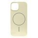 Чехол Silicone Slim with MagSafe для iPhone 14 Cream Yellow - ash-mobile.com.ua - фото 1