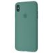 Чохол Silicone Case Full для iPhone XS MAX Pine Green купити