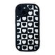 Чехол FULL+CAMERA FLOWER Case для iPhone 13 Heart Black/White