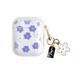 Чехол Chamomile Transparent для AirPods 1 | 2 Clear/Blue - ash-mobile.com.ua - фото 1