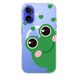 Чохол прозорий Print Happy Nice with MagSafe для iPhone 16 Plus Frog