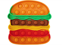 Pop-It іграшка Burger (Бургер) Orange/Brown/Red купити