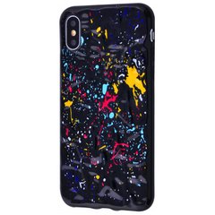 Чохол Colors Splash Case для iPhone X | XS Black купити