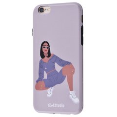 Чехол ArtStudio Case Power Series для iPhone 6 | 6s Girl Lavander купить