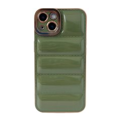 Чохол Silicone Inflatable Case для iPhone 13 Green