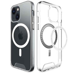 Чохол прозорий Space Case with MagSafe для iPhone 13
