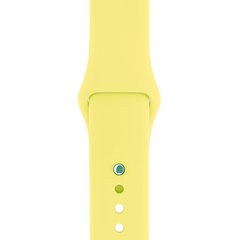 Ремінець Silicone Sport Band для Apple Watch 42mm | 44mm | 45mm | 49mm Lemonade розмір L купити