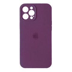 Чохол Silicone Case Full + Camera для iPhone 12 PRO Purple купити