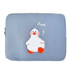 Сумка Cute Bag для MacBook Air 13" (2018-2022) | Pro 13" (2016-2022) Duck Lavander Grey купить