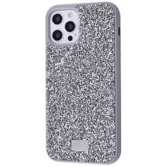 Чехол Bling World Grainy Diamonds для iPhone 12 PRO MAX Silver купить