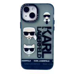 Чохол Fashion Karl Lagerfeld Case для iPhone 13 Black