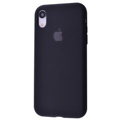 Чохол Silicone Case Full для iPhone XR Black купити