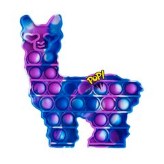 Pop-It іграшка Lama (Лама) Ultramarine/Purple/White купити