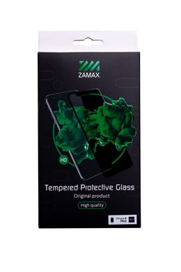 Захисне скло 3D ZAMAX для iPhone 7 Plus | 8 Plus Black 2 шт у комплекті купити