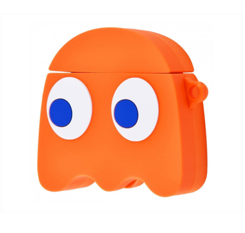 Чехол 3D для AirPods 1 | 2 Pac-Man Orange - ash-mobile.com.ua - фото 1