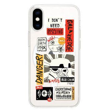 Чохол прозорий Print STARWARS with MagSafe для iPhone XS MAX Stormtrooper - ash-mobile.com.ua - фото 1