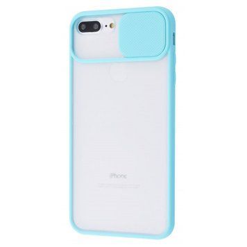 Чохол Hide-Camera matte для iPhone 7 Plus | 8 Plus Sea Blue - ash-mobile.com.ua - фото 1