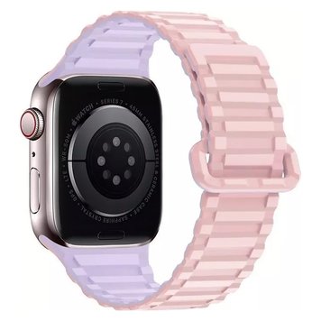 Ремінець HOCO WA06 Flexible Military pattern для Apple Watch 38mm | 40mm | 41mm Pink/Purple