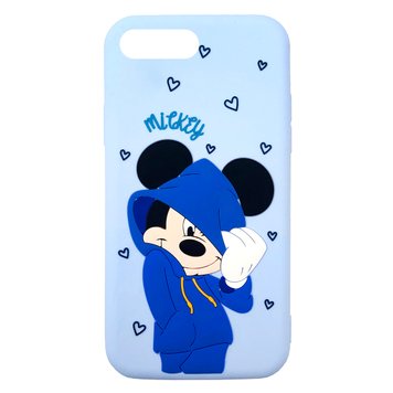 Чохол Cartoon heroes для iPhone 6 Plus | 6s Plus Мишеня Sky blue - ash-mobile.com.ua - фото 1