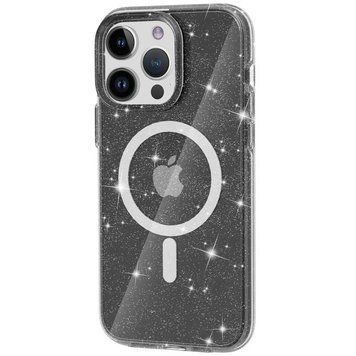 Чохол Galaxy Sparkle with MagSafe для iPhone 12 | 12 PRO Black - ash-mobile.com.ua - фото 1