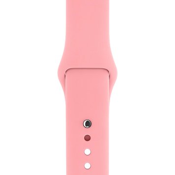 Ремінець Silicone Sport Band для Apple Watch 38mm | 40mm | 41mm Pink розмір S - ash-mobile.com.ua - фото 1