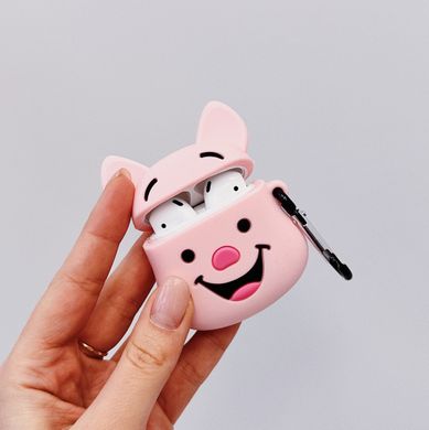 Чохол 3D для AirPods 1 | 2 Happy Pig купити