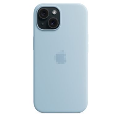 Чохол Silicone Case Full OEM+MagSafe для iPhone 15 Plus Light Blue - ash-mobile.com.ua - фото 5