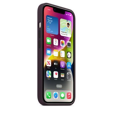 Чохол Silicone Case Full OEM+MagSafe для iPhone 14 Plus Elderberry - ash-mobile.com.ua - фото 7