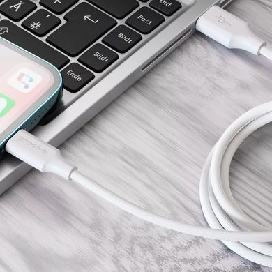 Кабель Proove Striped Silicone USB to Lightning (1m) Black - ash-mobile.com.ua - фото 3