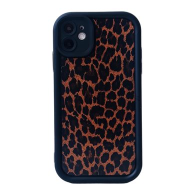 Чехол Africa Leopard для iPhone 12 Black - ash-mobile.com.ua - фото 1