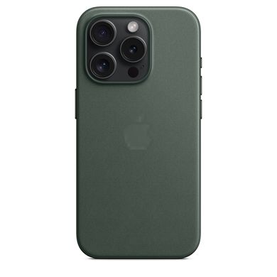 Чехол FineWoven Case with MagSafe для iPhone 15 PRO Evergreen - ash-mobile.com.ua - фото 4