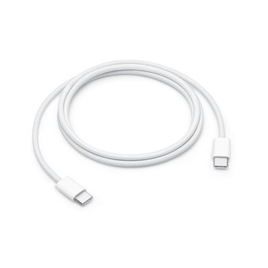 Кабель 60W USB-C Charge Cable (1 m) White купити
