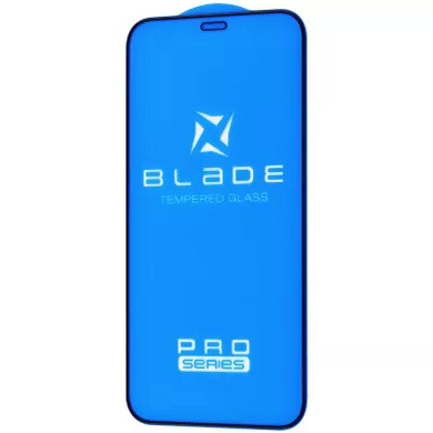 Захисне скло 3D BLADE PRO Series Full Glue для iPhone 12 | 12 PRO Black купити