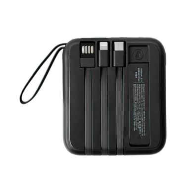 Портативная Батарея Q12 22,5W MagSafe + 3 cables 10000mAh Black купить